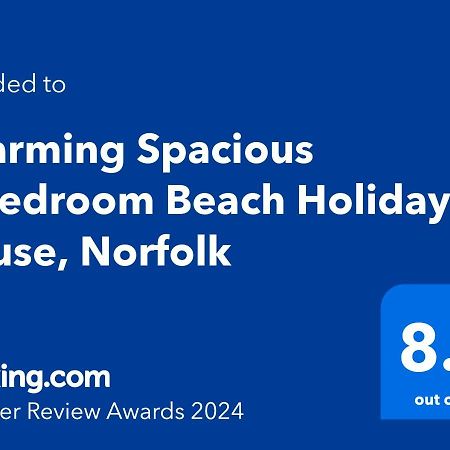 Charming Spacious 3-Bedroom Beach Holiday House, Norfolk Hemsby Buitenkant foto