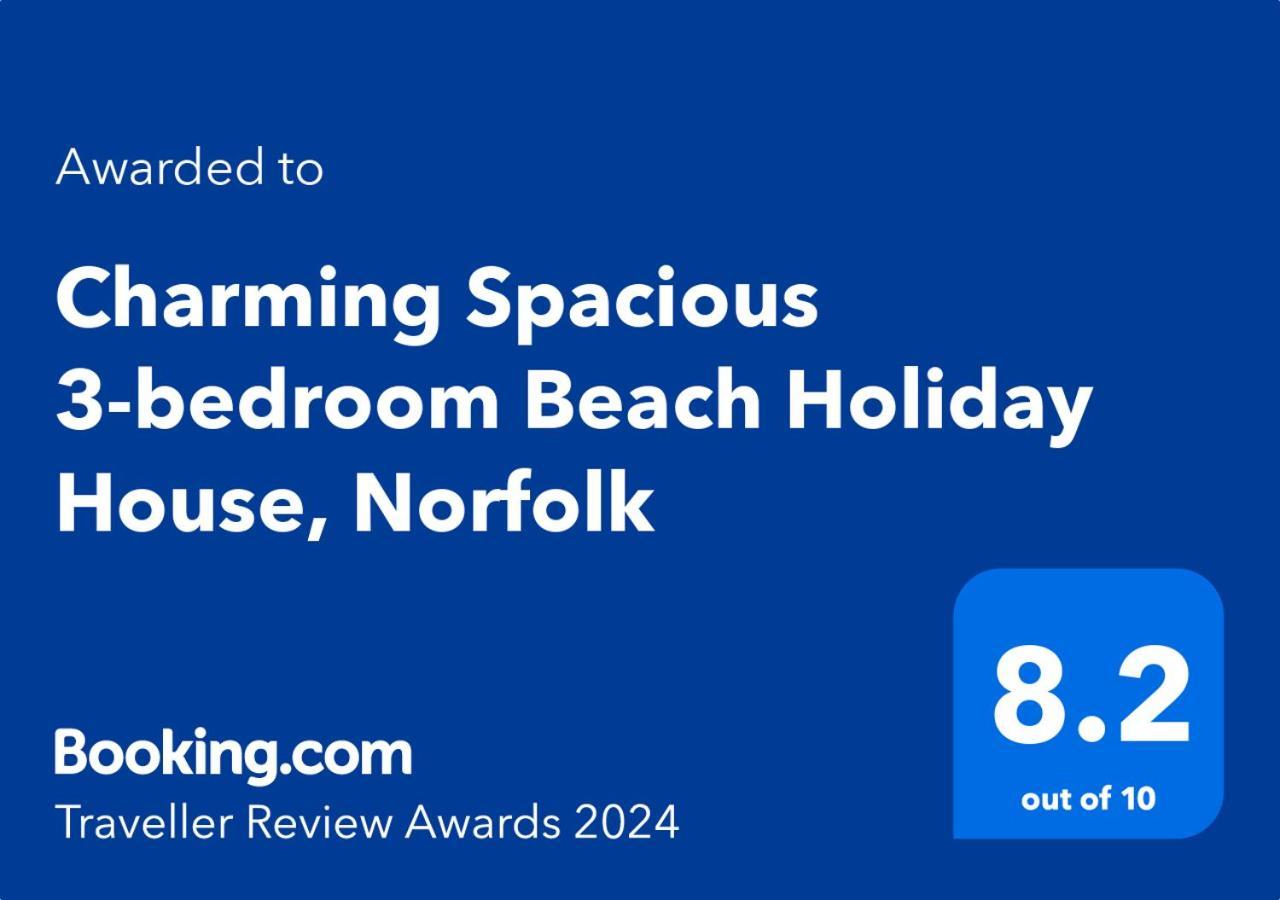 Charming Spacious 3-Bedroom Beach Holiday House, Norfolk Hemsby Buitenkant foto